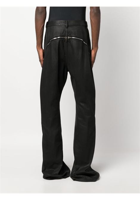 Jeans svasati Bolan Banana con vita alta in nero - uomo RICK OWENS | RR01D3343BW99